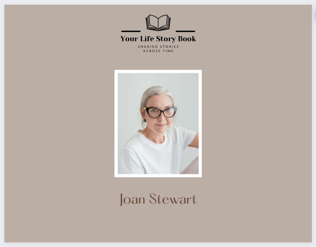 Your Life Story Book cover image Joan